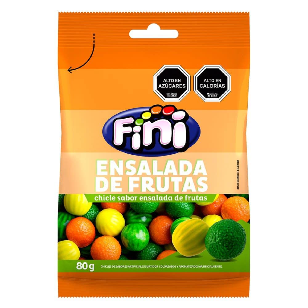 Chicle Ensalada De Fruta 80 Grs 12 Unid