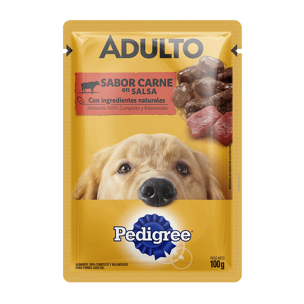 Pedigree Sobre Perro Adulto Carne 100 grs