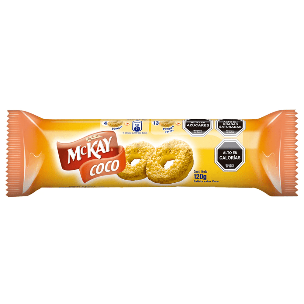 Mckay Galleta Coco 120 Grs