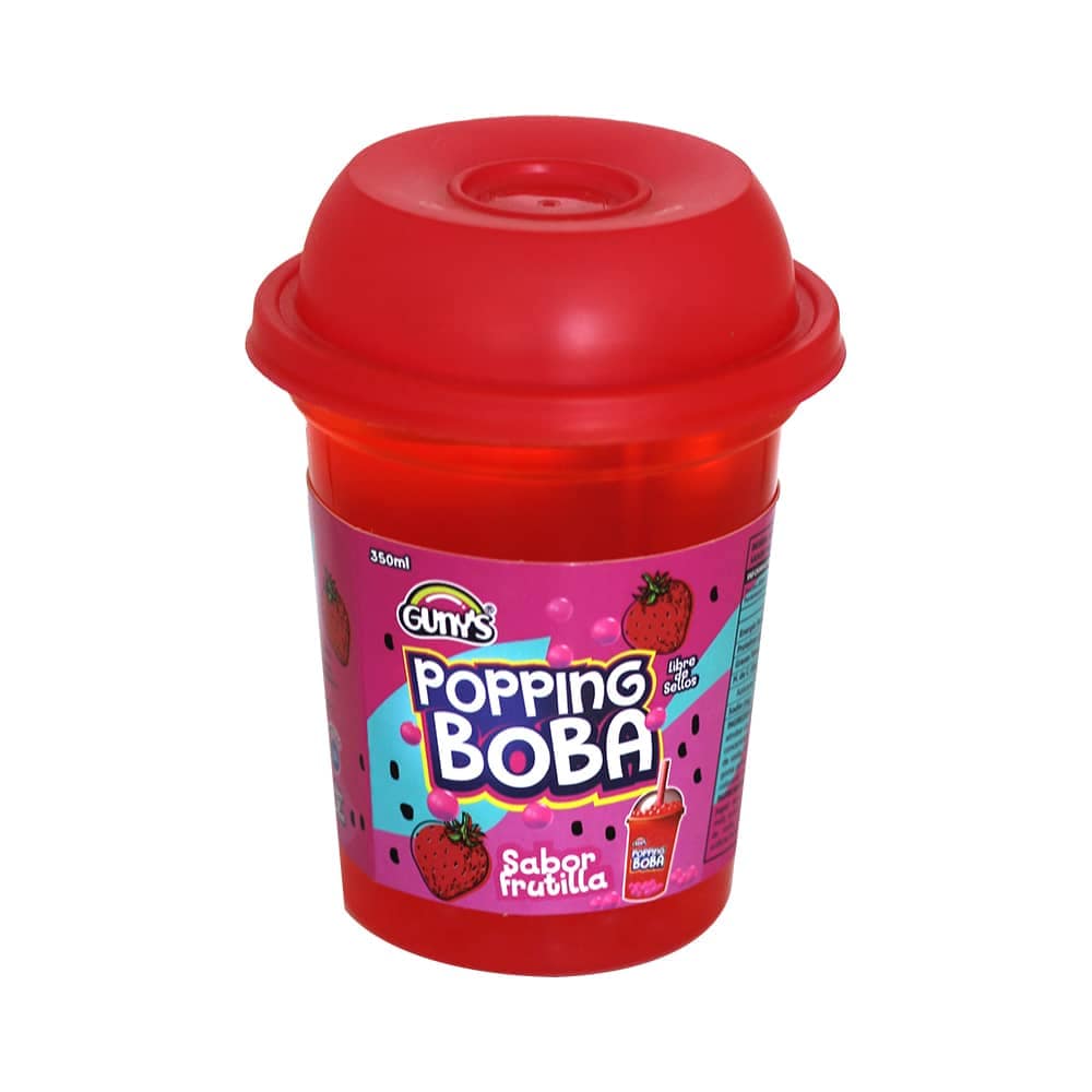 Gunys Popping Boba Frutilla 350 ml