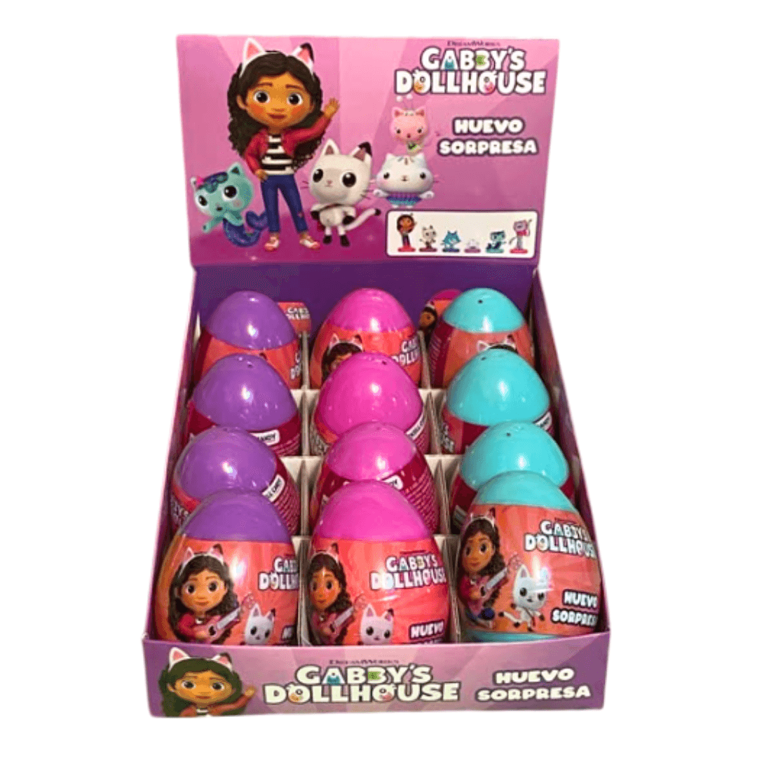 Huevos Sorpresa Gabbys Dollhouse 12 unid