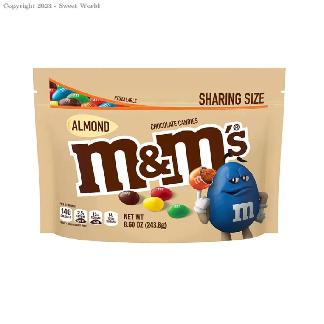 MyM Almond Chocolate 243.8 Grs