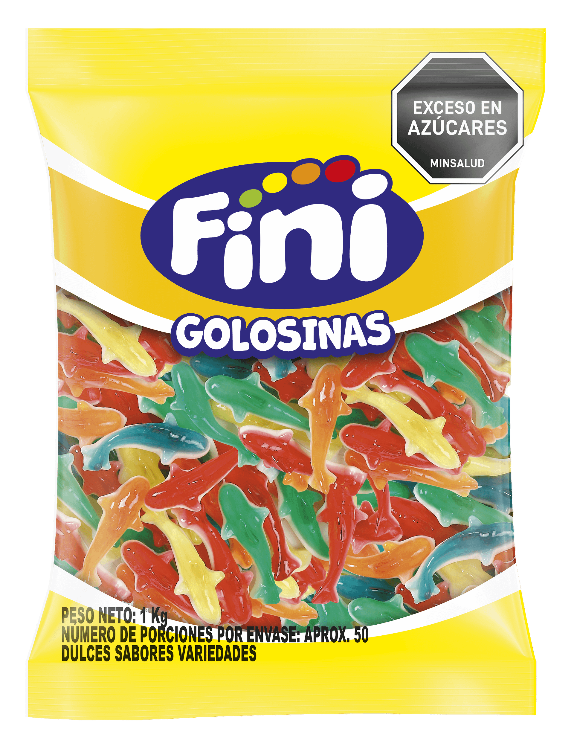Fini Gomitas Tiburones 1Kg
