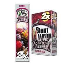 Blunt Wrap Platinium X2 Cherry 25 Unid 40g