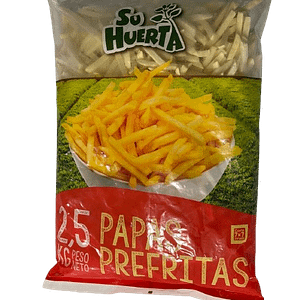 Papas Prefritas Bolsa 2.5kg