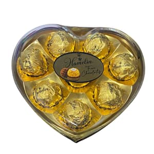 Bombones Hamelin corazón caja 8 unidades