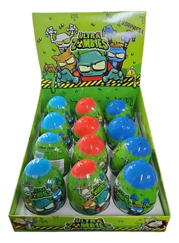 Huevos Sorpresa Ultra Zombie 12 unid