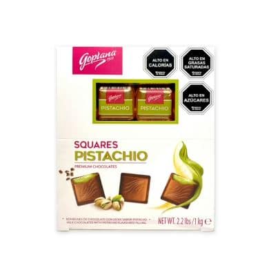 Goplana Bombones Chocolate Relleno Pistacho 60 Unid