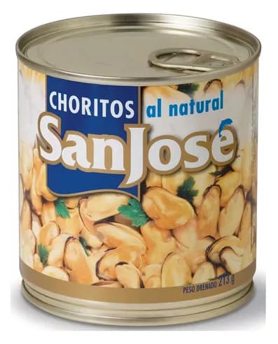 Choritos San Jose al agua 425 Grs