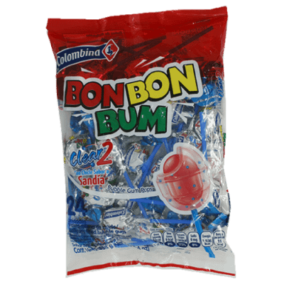 Chupete Bon Bon Bum Clear Sandia 24 unid