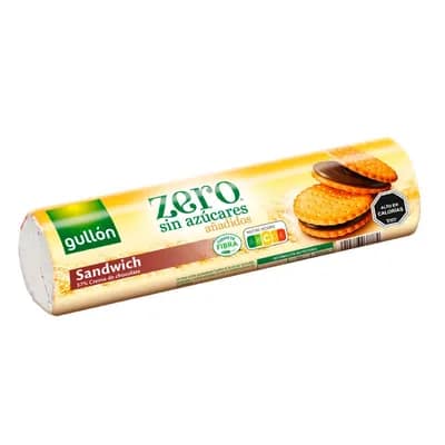 Gullon Sandwich Zero Chocolate 250 Grs