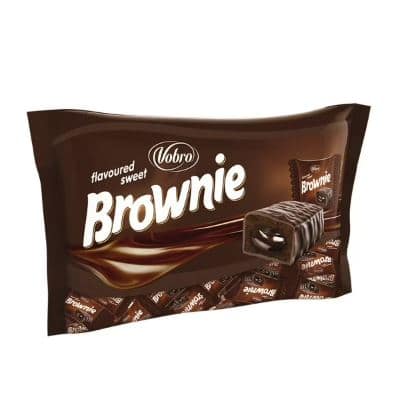 Vobro Chocolate Brownie 50 Unid 1 Kilo