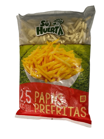 Papas Prefritas Bolsa 2.5kg