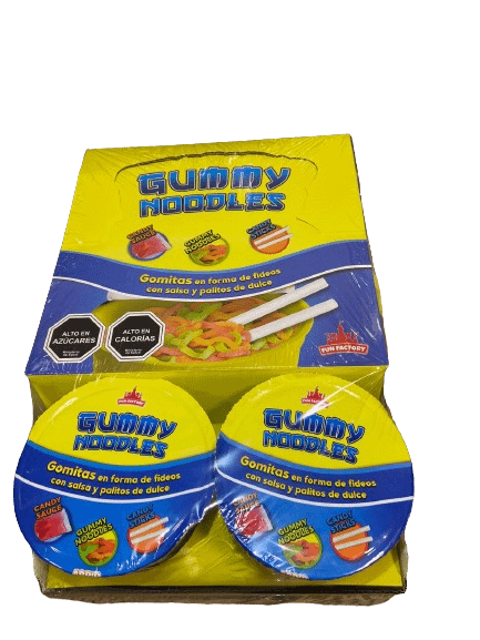 Gomitas Gummy Noodles 756 Grs 12 Unid