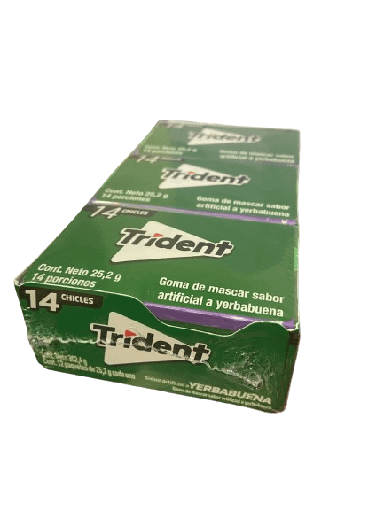 Trident Yerbabuena 25 Grs 12 UNID