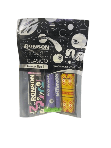 Ronson PackPack con enroladora papel y encendedor