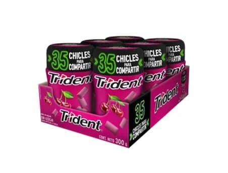 Trident Botella Yerbabuena 46 Grs 6 unid - Imagen 2