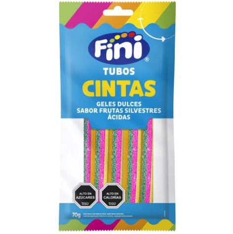 Fini Cinta Frutas Silvestre Acidas 70 Grs 12 Unid