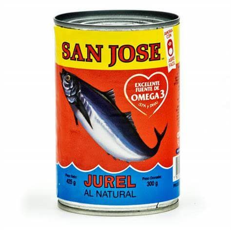 Jurel Natural San Jose 425 Grs