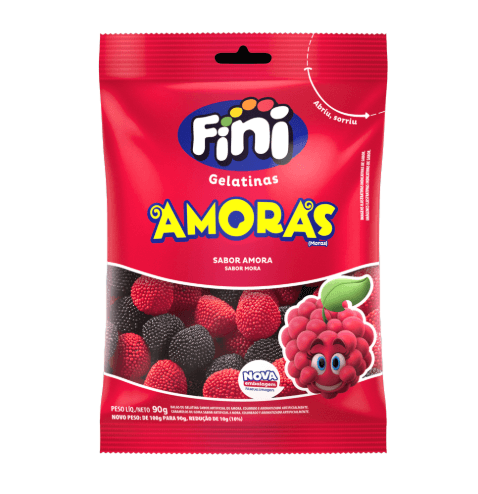Fini Gomitas Moras 80 Grs 12 Unid
