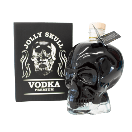 Jolly Skull Vodka Blackberry Premium 1 Litro