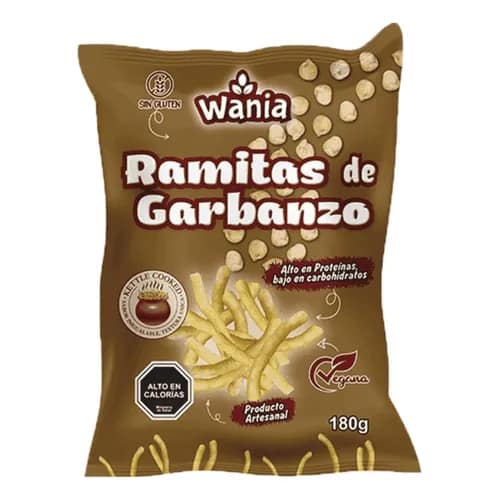 Wania Ramitas de Garbanzo 180G