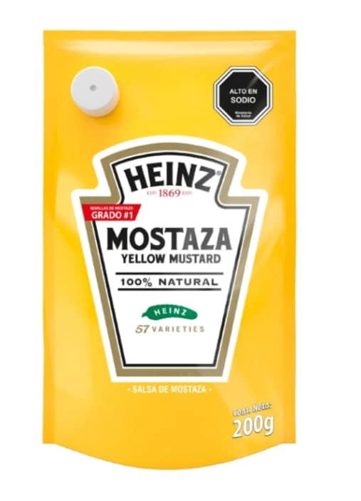Mostaza Heinz 200 Grs