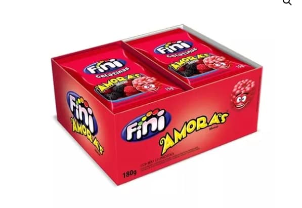 Fini Gomitas Moras 15 Grs 12 Unid