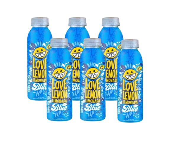 Love Lemon Blue (Plastico) 385ml 6 Unid