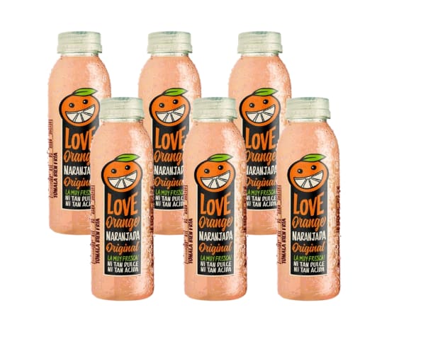 Love Lemon Orange (Plastico) 385ml 6 Unid