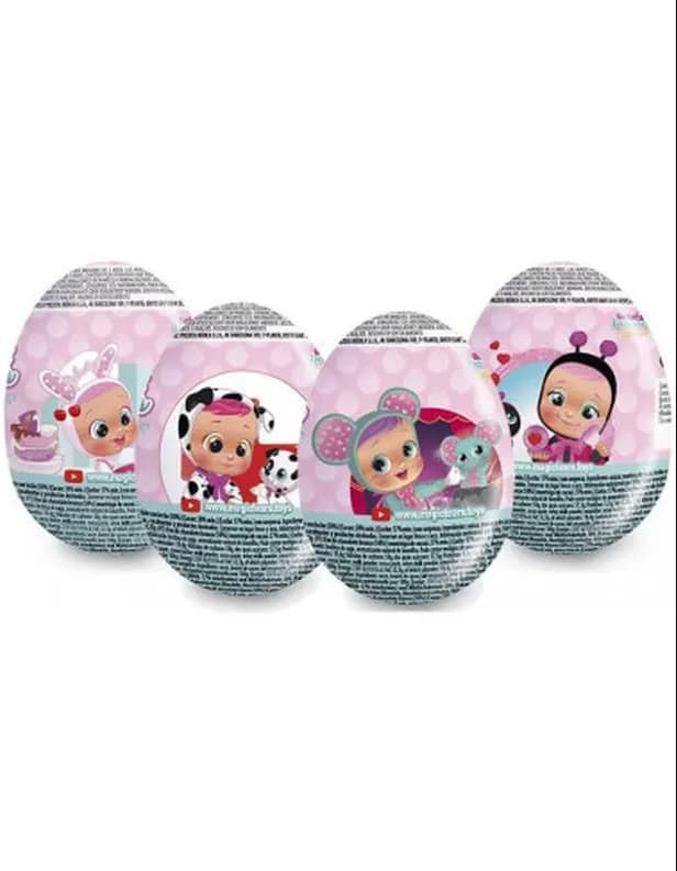 Huevos Sorpresa Bebes Llorones 12 Unid