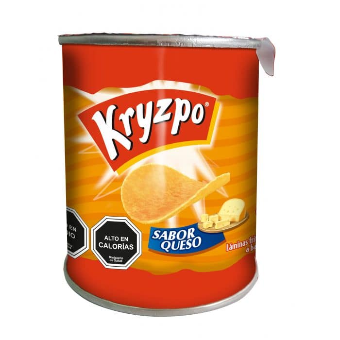Kryzpo papas sabor Queso 37 grs 6 Unid