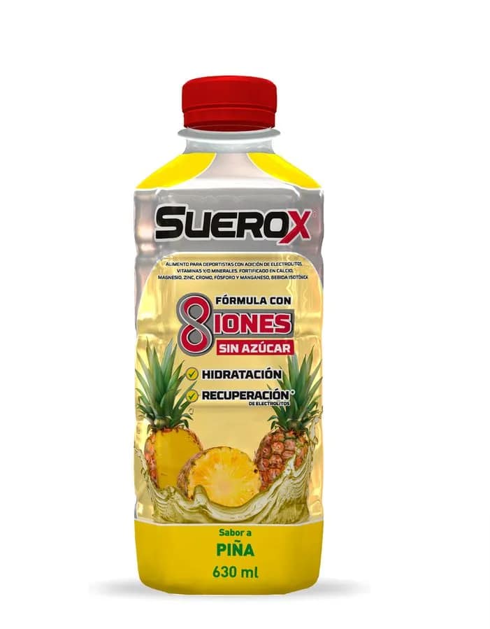 Suerox Bebida Hidratante Sabor Piña 630ml