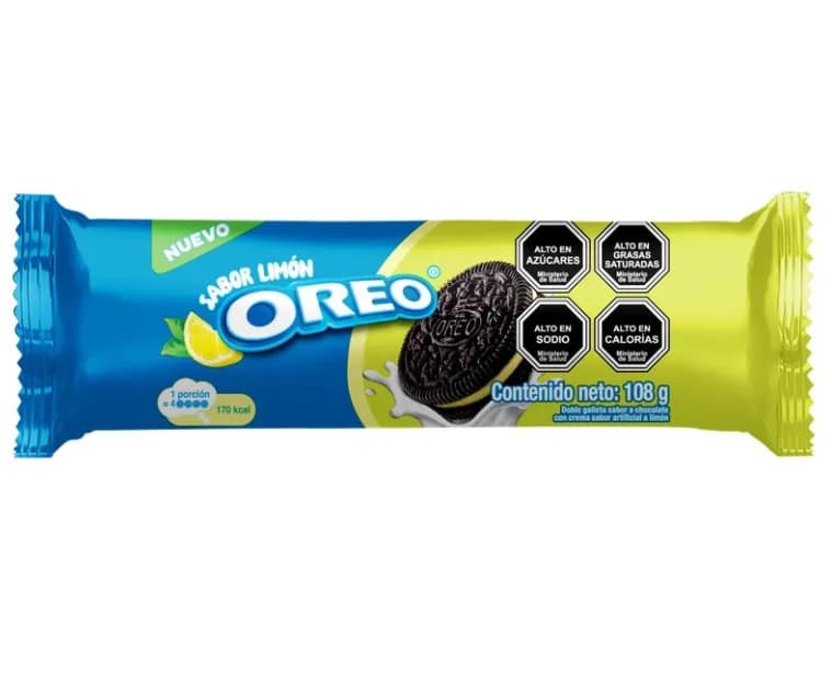 Oreo Rollo Limón 108 Grs 6 Unid