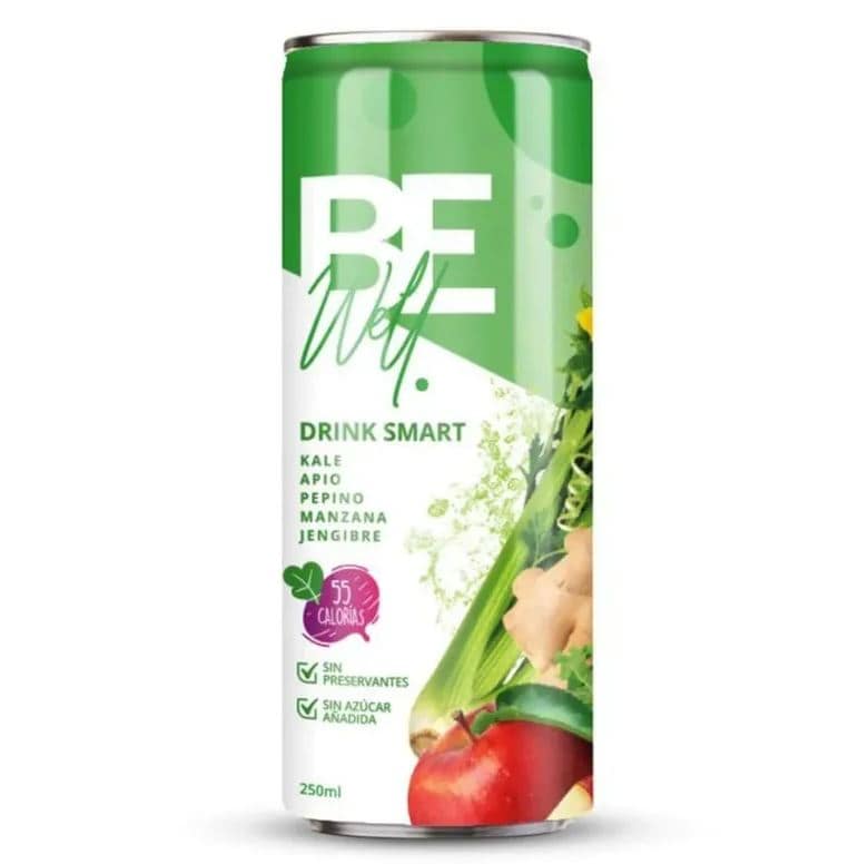 Be Well Citrus Lata (Kale-Apio-Pepino) 250 ml 6 Unid