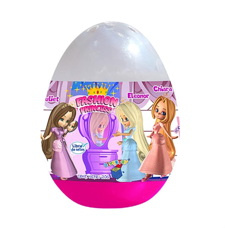 Huevos Sorpresa Princesa Fashion 18 unid - Imagen 2