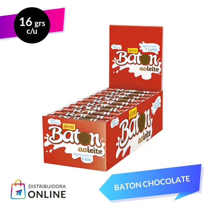 Baton Chocolate Original 30 Unid