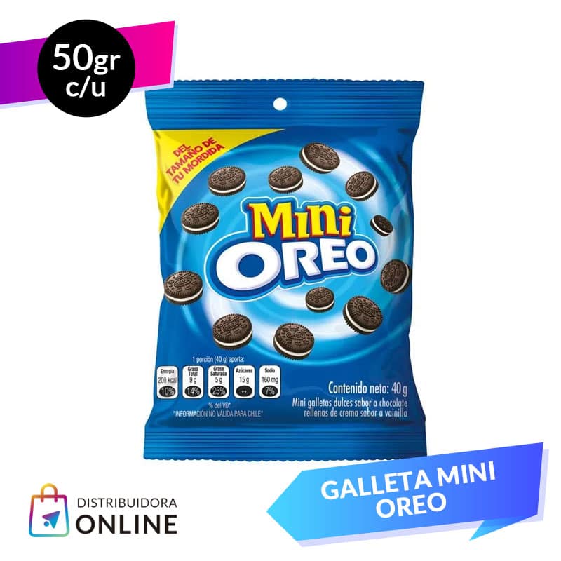 Galleta Mini Oreo 6 Unid