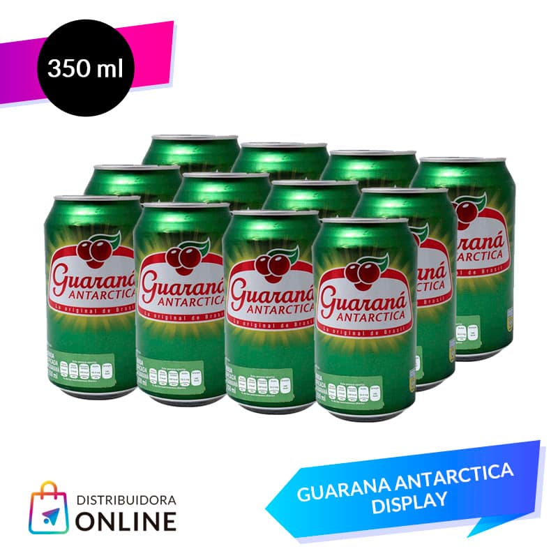 Guarana Antarctica 350 ml 12 Unid