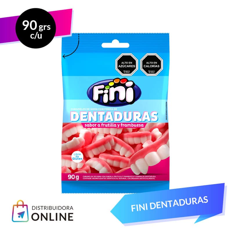 Fini Gomita Dentaduras 90 Grs 12 Unid