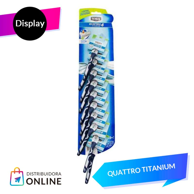 Quattro Titanium 10 Unid