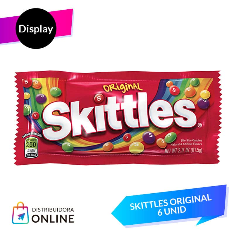 Skittles Original 6 unid