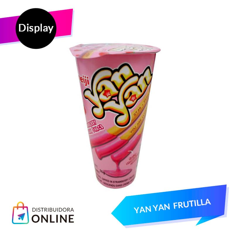 Yan Yan Sabor Frutilla 10 Unid
