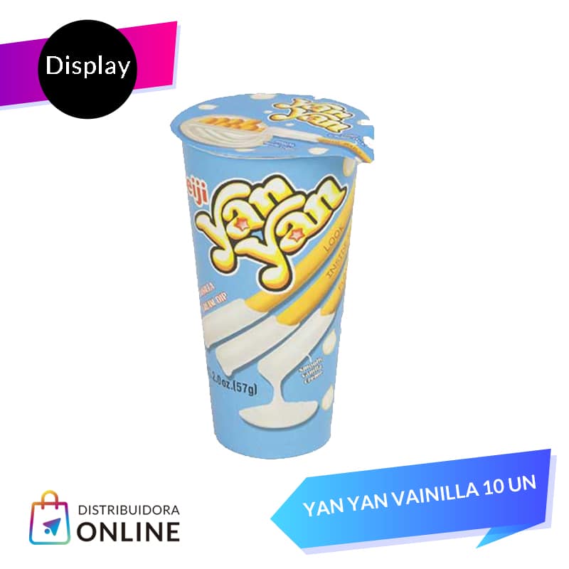Yan Yan Sabor Vainilla 10unid