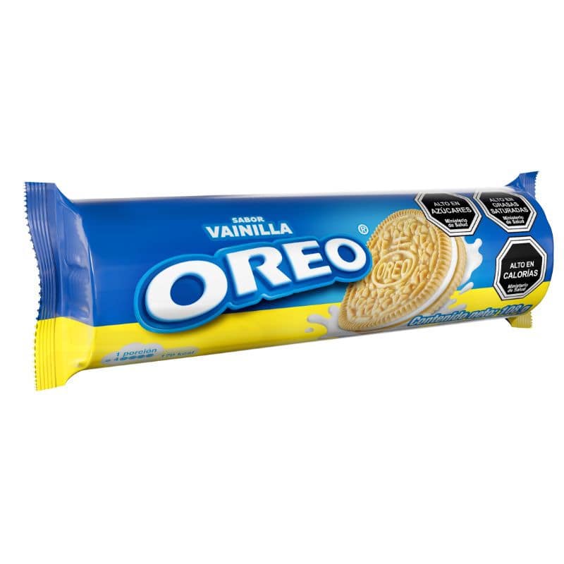 Oreo Rollo Vainilla 108 Grs 6 unid
