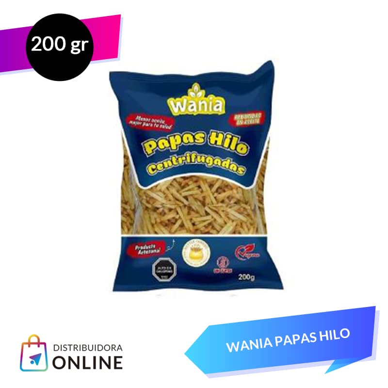Wania Papas Hilo 200 Grs