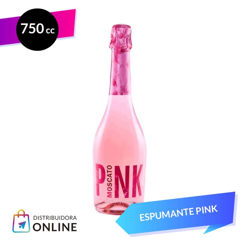 Espumante Opera Prima Pink Moscato 750cc