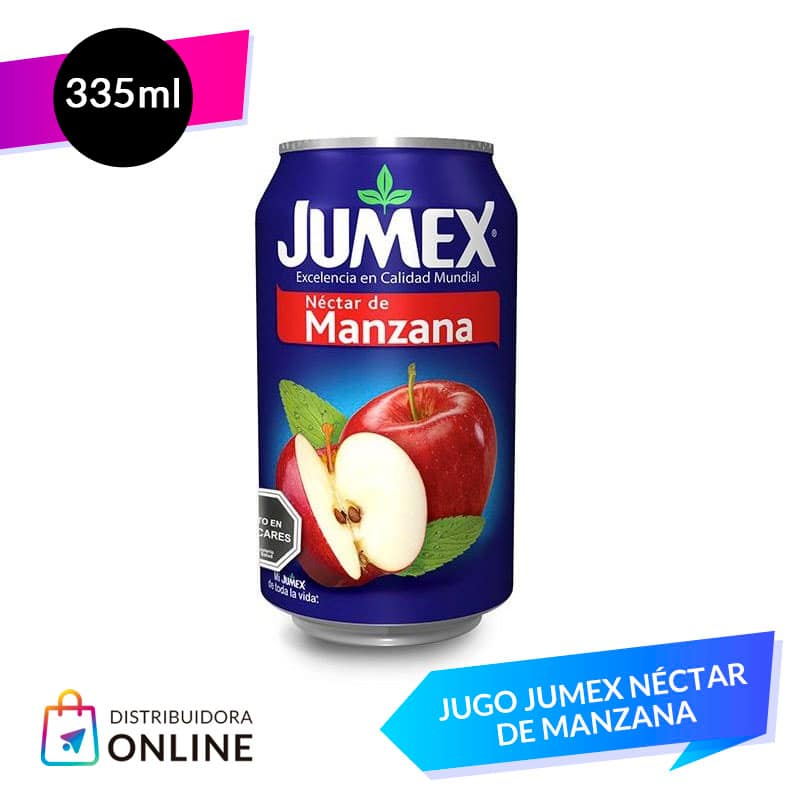 Jugo Jumex Néctar de Manzana 335 ml 6 Unid