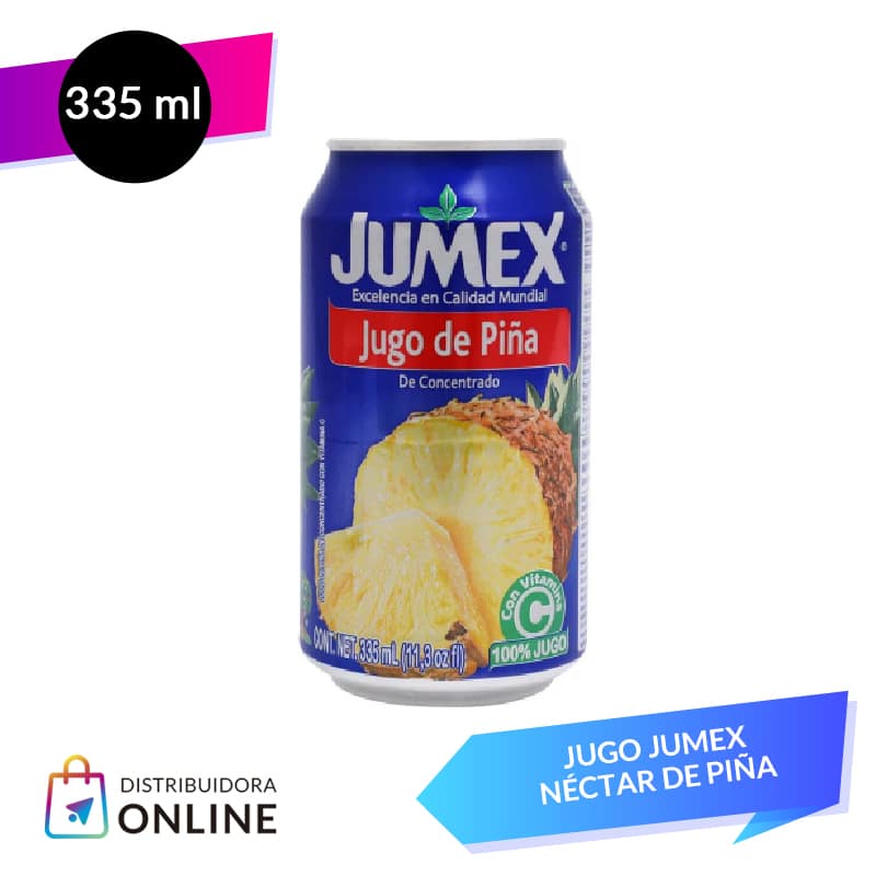 Jugo Jumex Néctar de Piña 335 ml 6 Unid