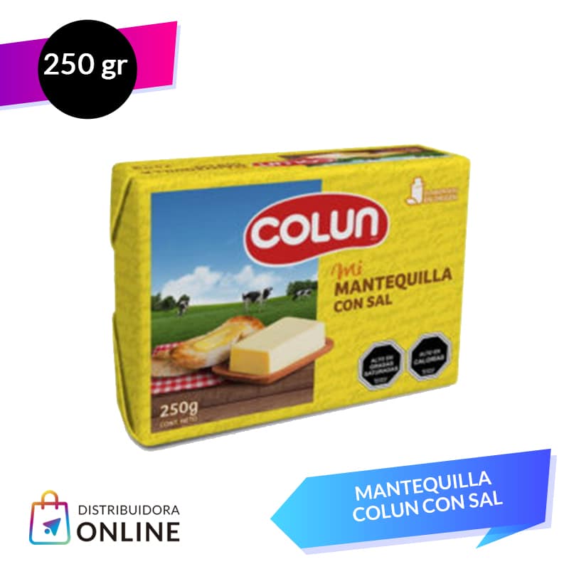 Mantequilla Colun 250Grs